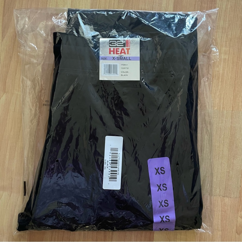 NWT Women's Tech Fleece Jogger 32 Degrees Black Size XS - Picture 8 of 9